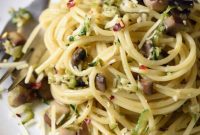 Savory Zucchini Mushroom Pasta