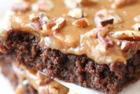Decadent Caramel Pecan Brownies