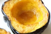 Golden Roasted Acorn Squash