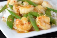 Sweet Snap Shrimp Stir-Fry
