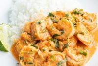 Creamy Thai Coconut Shrimp Curry