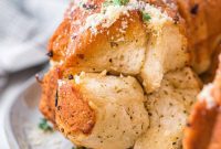 Savory Garlic Parmesan Pull-Apart Loaf