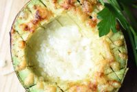 Golden Broiled Parmesan-Lime Avocado