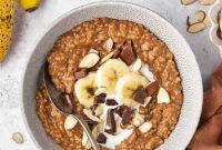 Decadent Chocolate Steel Cut Oatmeal