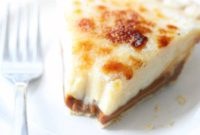 Torched Caramel Custard Pie