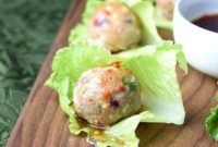 Ginger-Soy Turkey Meatballs