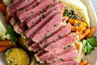 Effortless Slow Cooker Corned Beef and Cabbage