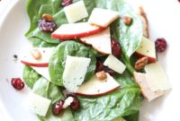 Crisp Apple Cranberry Pecan Turkey Salad