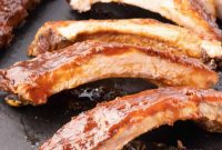 Sweet Peach BBQ Ribs
