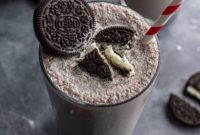 The Ultimate Four Ingredient Oreo Milkshake