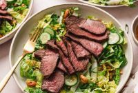 Ginger-Sesame Steak Salad