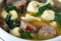 Creamy Sausage Tortellini Comfort