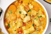 Creamy Thai Coconut Fish Curry
