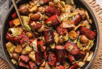 Hearty Kielbasa and Cabbage Skillet