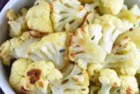 Crispy Parmesan Roasted Cauliflower