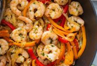 Sizzling Shrimp Fajitas