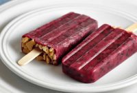 Creamy Blackberry Cheesecake Pops
