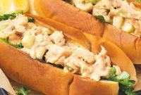 Seaside Salmon Salad Buns