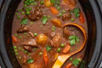Hearty Slow Cooked Beef Stew
