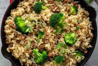 One-Pan Sausage and Rice Dinner