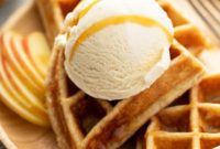 Spiced Apple Waffles