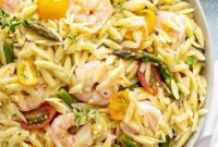 Bright Lemon Orzo Pasta Salad