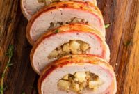 Crispy Bacon-Wrapped Pork Tenderloin