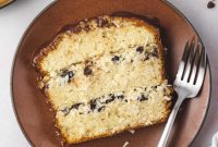 Divine Coconut Chocolate Layered Pound Cake