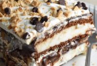 Creamy Dreamy Ice Cream Sandwich Cake