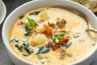 Creamy Tuscan Sausage and Potato Soup