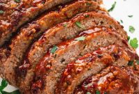 Smoky Sweet Chipotle Meatloaf