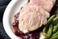 Pork Tenderloin with Roasted Garlic and Cracked Black Pepper