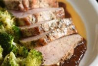 Fig-Kissed Roast Pork Loin