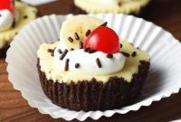 Banana Split Cheesecake Bites