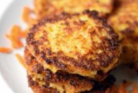 Carrot and Potato Fritters
