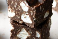 Loaded No-Bake Rocky Road Bars