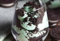 Emerald Grasshopper Parfait