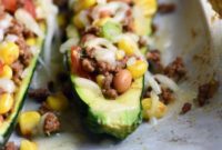 Taco Stuffed Zucchini