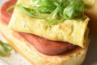 Savory SPAM Sunrise Sandwich
