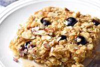 Cozy Blueberry Baked Oats