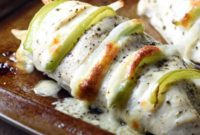 Loaded Hasselback Chicken Philly Cheesesteak