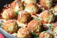 Ultimate Chicken Parmesan Meatballs