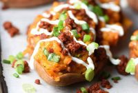 Double Baked Sweet Potato Delight
