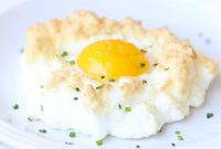 Pillowy Baked Eggs