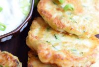 Golden Zucchini and Corn Fritters