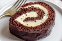 Decadent Chocolate Log