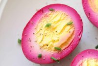 Ruby Red Pickled Eggs
