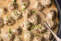 Creamy Swedish Meatballs