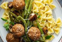 One-Pan Turkey Meatballs with Roasted Vegetables