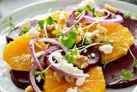 Vibrant Orange Beet Salad